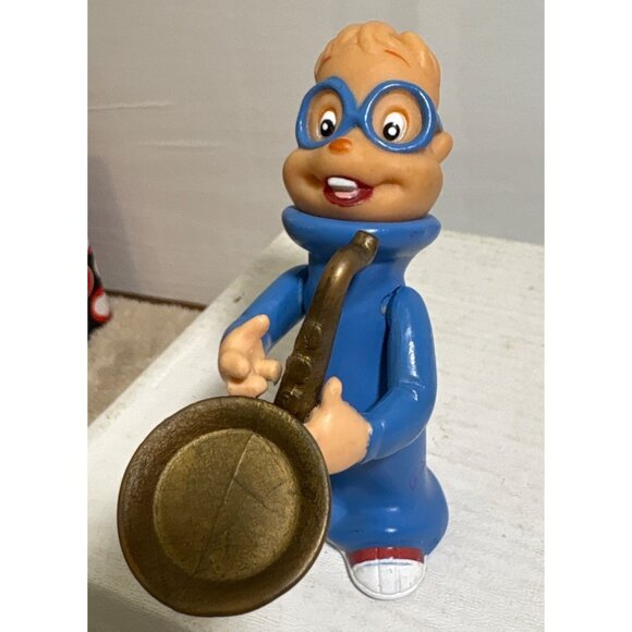 Vintage Alvin & The Chipmunks PVC Figures Rock Band Set 1991 3-Pieces READ - Picture 9 of 16